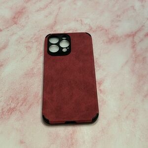 Burgundy iPhone 14 Max Case